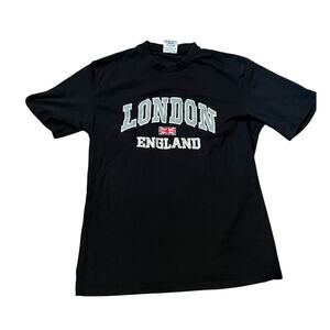 Capital TShirts London England Black Men’s Size L Souvenir Shirt Cotton UK